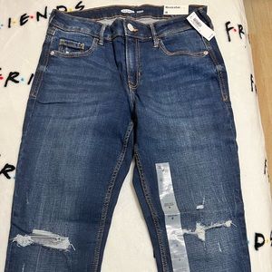Old navy rockstar ripped skinny jean